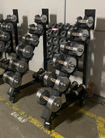 Black Iron Strength® Adjustable Dumbbells Poles Apart® Wedge 40