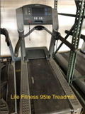 Front view of Life Fitness 95te Treadmill
